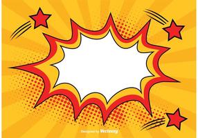 Comic Style Achtergrond Illustratie vector