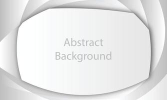 witte achtergrond abstracte kromme technologie moderne grijze elegante kleur en zwarte kleur kunst vector