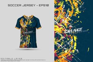 sport jersey ontwerp. sportontwerp voor voetbal, racen, gaming-jersey. vector. vector