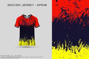 sport jersey ontwerp. sportontwerp voor voetbal, racen, gaming-jersey. vector. vector