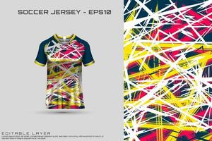 sport jersey ontwerp. sportontwerp voor voetbal, racen, gaming-jersey. vector. vector