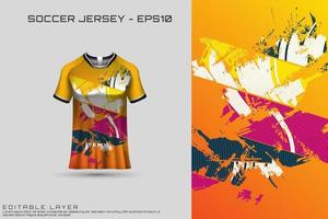 sport jersey ontwerp. sportontwerp voor voetbal, racen, gaming-jersey. vector. vector