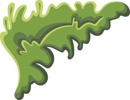 gras groene plant uit de vrije hand tekenen vector cartoon stijl