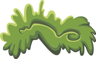 gras groene plant uit de vrije hand tekenen vector cartoon stijl
