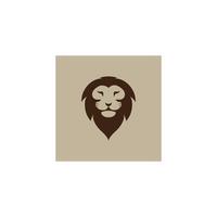 leeuw logo vector illustratie ontwerpsjabloon
