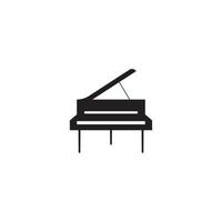 piano pictogram vector illustratie logo sjabloon.