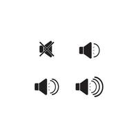 volume bar pictogram vector illustratie ontwerpsjabloon.