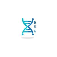 dna logo vector illustratie ontwerpsjabloon