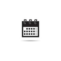 kalender pictogram vector illustratie ontwerpsjabloon.