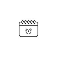 kalender pictogram vector illustratie ontwerpsjabloon.