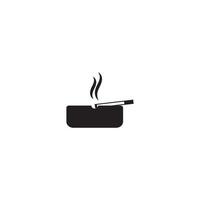 sigaret pictogram vector illustratie ontwerpsjabloon.