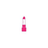 lippenstift pictogram vector illustratie sjabloonontwerp