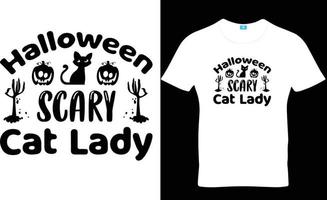 halloween t-shirt ontwerp vector