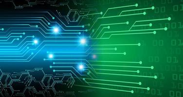 cyber circuit toekomstige technologie concept achtergrond vector