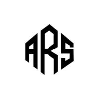 kunst letter logo-ontwerp met veelhoekvorm. kunst veelhoek en kubus vorm logo ontwerp. kunst zeshoek vector logo sjabloon witte en zwarte kleuren. kunst monogram, business en onroerend goed logo.