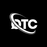 qtc-logo. qtc brief. qtc brief logo ontwerp. initialen qtc-logo gekoppeld aan cirkel en monogram-logo in hoofdletters. qtc typografie voor technologie, zaken en onroerend goed merk. vector