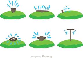 Water Sprinkler Vectors