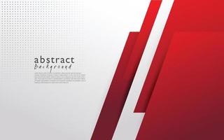 rood wit modern abstract ontwerp als achtergrond vector