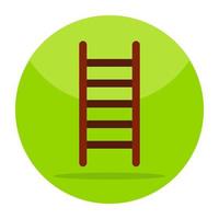 trendy vectorontwerp van ladder vector