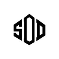 sdd letter logo-ontwerp met veelhoekvorm. sdd veelhoek en kubusvorm logo-ontwerp. sdd zeshoek vector logo sjabloon witte en zwarte kleuren. sdd-monogram, bedrijfs- en onroerendgoedlogo.