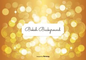 Gouden Bokeh Achtergrond vector