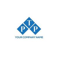 Ptp brief logo ontwerp op witte achtergrond. ptp creatieve initialen brief logo concept. ptp brief ontwerp. vector