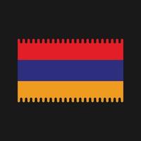 Armenië vlag vector. nationale vlag vector