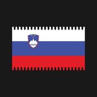 slovenië vlag vector. nationale vlag vector