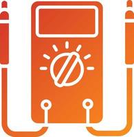 multimeter-pictogramstijl vector