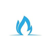 vlam, vuur pictogram logo afbeelding vector