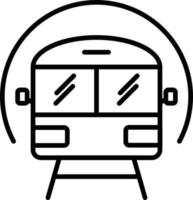 metro overzicht icoon vector