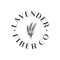 lijntekeningen met de hand getekend minimalistisch lavendelbloem- of plantlogo vector