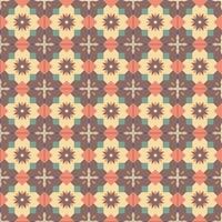 vintage patronen van keramische tegels vector