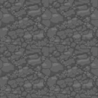 grond naadloos patroon, grijze grond met stenen textuur voor game ui. vector illustratie achtergrond background organisch land met rock voor wall paper.