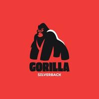 gorilla silverback-logo vector