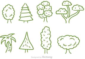 Doodle boom vector set