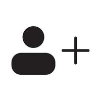 vrienden solide pictogram uitnodigen geïsoleerd op een witte achtergrond vector