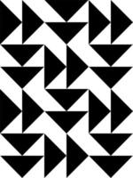 geometrische patroon achtergrondstructuur voor poster cover design. abstract geometrisch patroonontwerp in retro stijl. platte ontwerp vectorillustratie. vector