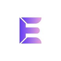 letter e logo pictogram sjabloon ontwerpelementen. vector illustratie