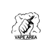 vape winkel logo ontwerpsjabloon vector