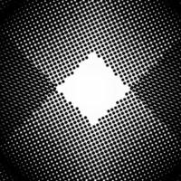 halftoon abstract vector zwarte stippen ontwerpelement geïsoleerd op een witte achtergrond.