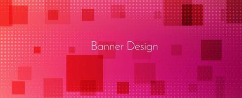 moderne stijlvolle abstracte geometrische elegante banner patroon achtergrond vector