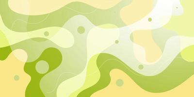 abstracte vloeibare achtergrond met pastel groene kleur vector