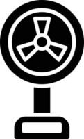 fan glyph icoon vector