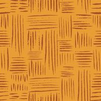 esthetisch eigentijds naadloos patroon met abstracte eenvoudige lijnvormen voor penseelstreken in gouden kleuren. trendy boho achtergrond in minimalistische vintage stijl. vector textuur