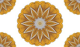 kleurrijk mandala-achtergrondontwerp. sier mandala ontwerp. mandala patroon ontwerp. vector