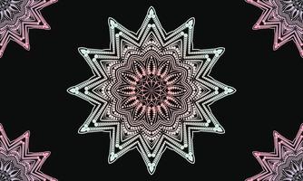 kleurrijk mandala-achtergrondontwerp. sier mandala ontwerp. mandala patroon ontwerp. vector