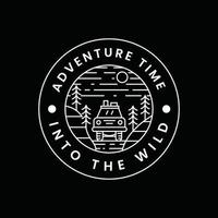 Adventure-logo voor uw merk vector