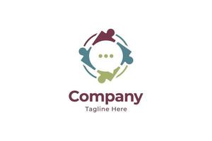 creatief logo-ontwerp voor bedrijven vector