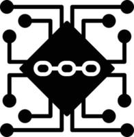 blockchain vector glyph-pictogram